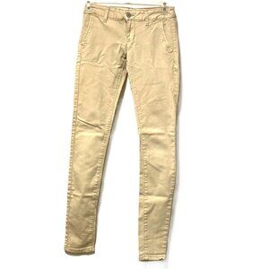 Women VIP Jeans Size 1/2 Beige